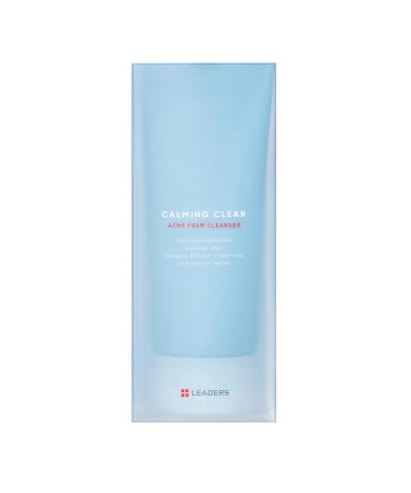 Leaders Calming Clear Acne Foam Cleanser Gentle Deep Cleanser for Acne-Prone Skin Acne Skin Care Calms Redness & Irritation Controls Excess Sebum & Exfoliate Dead Skin Cells 150ml (5.07 oz) - Buy Online on GoSupps.com