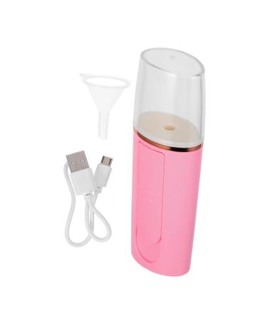 Baluue 1pc Face Humifigier Facial Spa Steamer Face Steamer for Face Pore Cleaner Steamer Pink