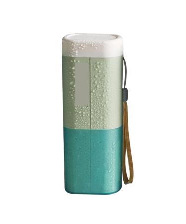 Digjong toothbrush cup travel toothbrushes toothpaste container towel holder storage box raccoon (color: green) 20*8 green