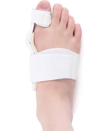 Orthopedic Bale Toe Correction - 2 Pieces for Hallux Valgus & Hammer Toe Relief | Adjustable Footrest for Men & Women (Gray) - Buy Online on GoSupps.com