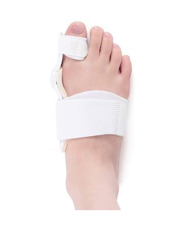 Alinzo Bunion corrector for women and men-orthopedic bunion rail for pain relief and straightening of the big toes hallux valgus bandage for day/night support