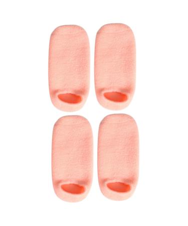 2 Pairs Spa Socks Lotion Socks Ankle Socks Womens Socks Anti Socks Heel Repair Anti-Crack Socks Cracked Heels Guard Moisture Socks Ladies Socks Orange Sock Moisturizing Boots