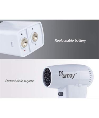 Cordless Hair Dryer Portable Wireless Blow Dryer 450W Charging USB power bank Suitable for Art Painting Hotel Home School Outdoor Travel Tool - Buy Online on GoSupps.com