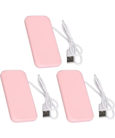 3Pcs Mini Nail Dryer Professional Nail Light Curing Gel LED Dryer Mouse Shape LED Nail Lamp Portable Nail Lamp Gel Polish Light for Nail Salon Home Travel (Roseate) - Buy Online on GoSupps.com