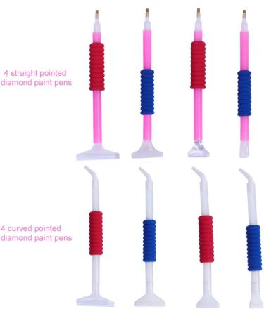 Exceart 8-Piece Curved Diamond Painting Pencil Set - Premium Tools for Diamond Embroidery & Drawing - Buy Online on GoSupps.com