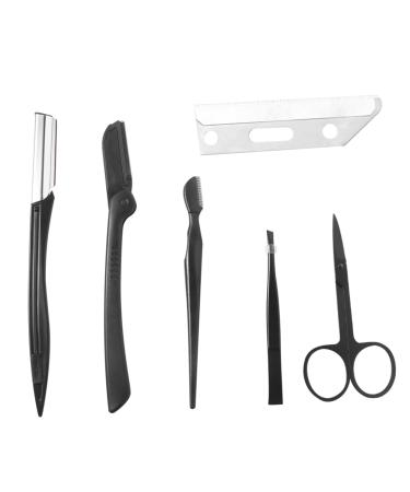 Housoutil 1 Set Eyebrow Razor Eyeborw Comb Eyeborw Eyeborw Eyebrow Shaper