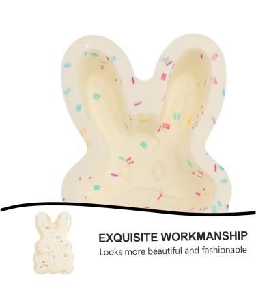 Mikinona 1pc Cake Mold Easter Silicone Bunny Candy Molds Easter Bunny Mold Divided Plates for Adults Silicone Baking Mold Easter Baking Molds Bunny Silicone Molds DIY Crayon Silica Gel Soap - Buy Online on GoSupps.com