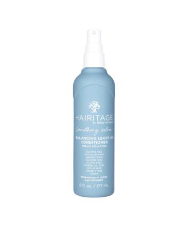 Hairitage Something Extra Anti Dandruff Balancing Leave-in Conditioner - Conditions + Calms Scalp - Nourishes + Moisturizes Hair - Improves Hair Elasticity + Manageability 6 Fl Oz