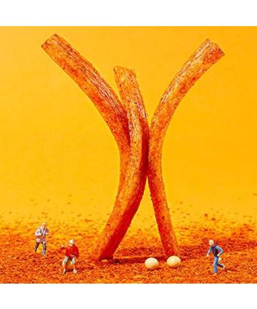 Spicy Strip Small Gluten Sweet Spicy Flavor Chinese Spicy Snack Fries Big Spicy Chips Leisure snacks Spicy food Instant snacks (Large Gluten 2 pack) Large Gluten 1.00 g (Pack of 1) - Buy Online on GoSupps.com