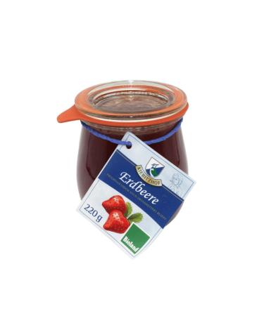 Kiebitzhof Fruit Spread, Strawberry, 220 g (1)