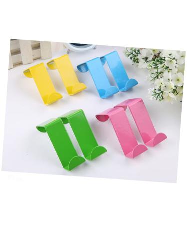 Alipis 4 Pcs Towel Hook Keychain Hook Over The Door Wreath Hanger Storage Hook Hat Hook Stainless Steel Green 4pcs - Buy Online on GoSupps.com