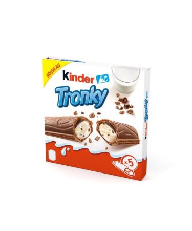 G n rique KINDER - Kinder Tronky Biscuits Filled with Milk Chocolate - 90g - Pack of 4 - Sold in Packs