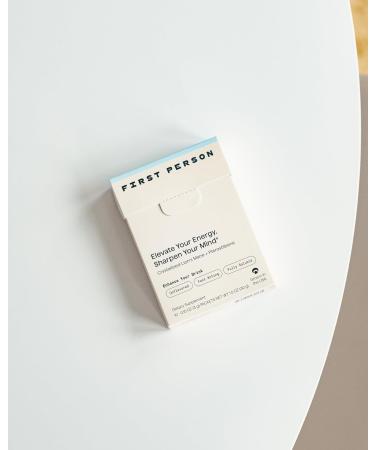 First Person Crystallized Lion s Mane Brain-Boosting Drink Crystals for Focus & Clarity Organic Fruiting Body Extract + Pterostilbene No Added Caffeine Travel-Friendly Sachets 10 Pack - Buy Online on GoSupps.com