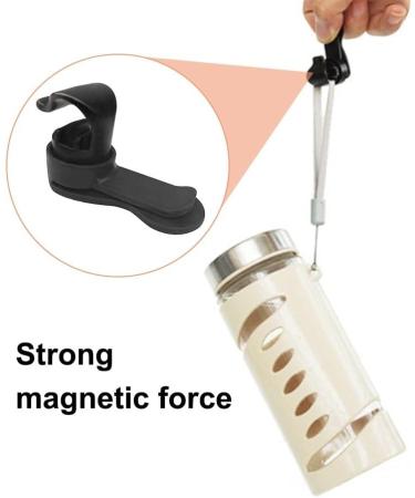 Dongker Magnetic Clip | Tactical Drinking System Bracket for Camping & Hiking | 3 Magnetic Tube Clips - Orange - Buy Online on GoSupps.com