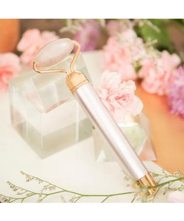 Finishing Touch Flawless Contour Vibrating Facial Roller & Massager - Rose Quartz | Shop Now - Buy Online on GoSupps.com