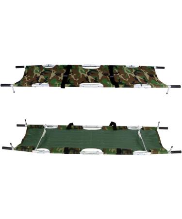 Emergency Rescue Stretcher Flat Foldaway Portable Stretcher with Two Steel Bars for Hospital Clinic Home Sports venues Ambulance Weight Capacity 300 lb - Buy Online on GoSupps.com