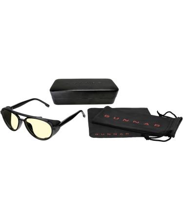 Buy Gunnar Tallac Onyx Glasses - Amber Lens (65% Blue Light Protection) for Ultimate Eye Comfort - Buy Online on GoSupps.com