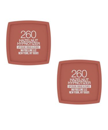 Maybelline New York SuperStay Matte Ink Liquid Lipstick - Pack of 2, Hazelnut Hypnotizer 260 - Buy Online on GoSupps.com