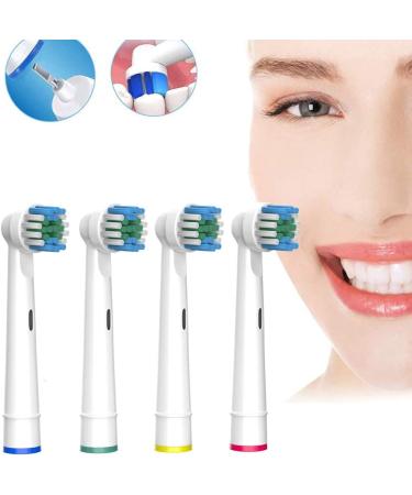 16 Pack Electric Toothbrush Replacement Heads - Compatible with Oral B Braun - Blue - Buy Online on GoSupps.com