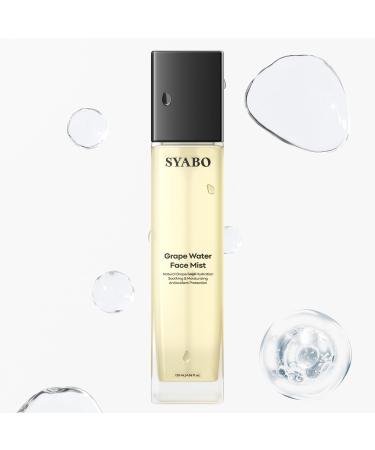 Grape Water Face Mist Soothing Moisturizing Facial Spray with Natural Grape Seed Extract for All Skin