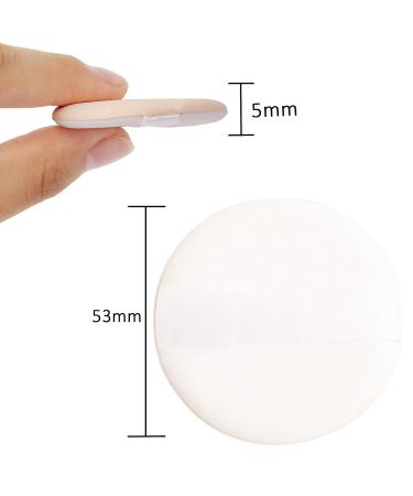 SUKE PuderCastes: 10-Pack Round Makeup Sponges for BB/CC Creams & Primers - Beige Powder Puffs for Flawless Application - Buy Online on GoSupps.com