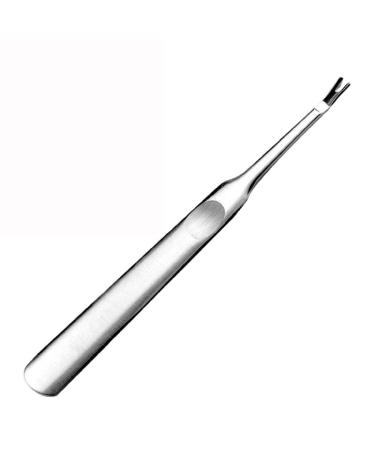 Professional Stainless Steel Cuticle Pusher Trimmer Remover Dead Skin Hangnails Nails Cleaner Scissors Remover Nipper Clipper/Nail Art Manicure Tool for Adult, Silver - Buy Online on GoSupps.com
