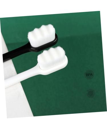 Minkissy 2st Ultrafine Soft Toothbrush - Gentle Bristle Hand Toothbrush for Daily Dental Care | Micro-Nano Toothbrush & Floss for Oral Hygiene Lovers - Buy Online on GoSupps.com
