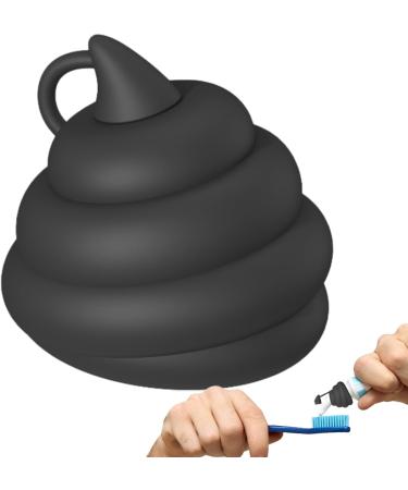 Funny Toothpaste Cover - Creative Dog Toothpaste Toppers Squeezer - Odorless Toothpaste Cover Bathroom Accessories Exquisite Self Closing Toothpaste Caps for Family and Friends Stronrive Black - Buy Online on GoSupps.com