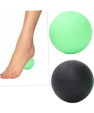 JECOMPRIS 6-Pack Yoga Massage Balls - Soft TPE Multi-Color Fascia Rollers for Gentle Relief - Ideal for Back and Muscle Massage - Exercise Equipment - Buy Online on GoSupps.com