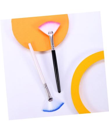 FRCOLOR Fan fan Chemical Peel silicone scraper tool facial Makeup Supplies Facial Applicator applicator Tool artificial fiber care Mask - Buy Online on GoSupps.com