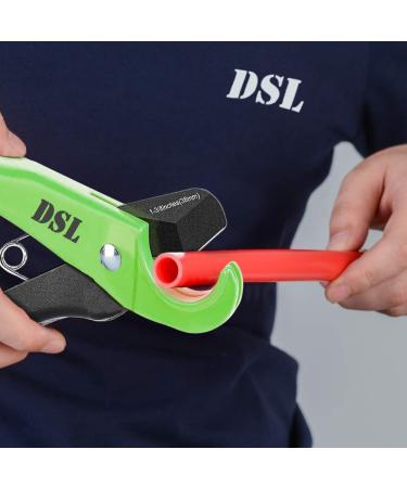 DSL Plastic Pipe Cutter and Mini Tube Cutter Twin Pack Plastic Pipe Shear for up to 32mm & Tube Cutter to Cut Copper Brass Aluminium and Thin-Walled Steel Pipes with 3-22mm - Buy Online on GoSupps.com