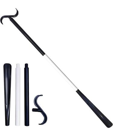 Harilla Extra Long Shoe Puller & Sock Remover Tool - 87.9 cm | Perfect for Disabled & Pregnant | Black & White - Buy Online on GoSupps.com