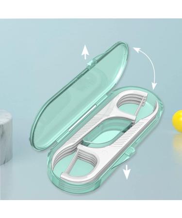 Wudaizhi Floss Toothpick Set - 2 Boxes of Dental Picks Mouth Cleaning Tools & Storage Case for Family Travel - Buy Online on GoSupps.com
