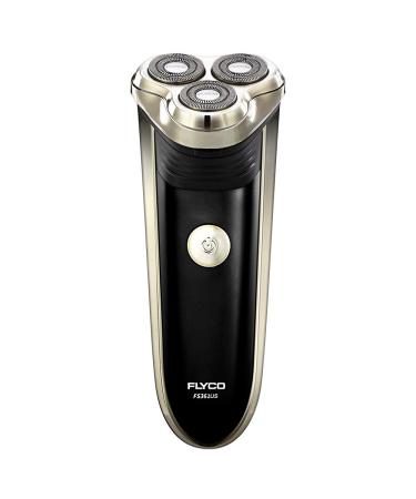 Electric Shaver for Men, Flyco Rotary Electric Men's Razors Rechargeable Close Shaver with Pop-up Trimmer & Waterproof Shaving Heads