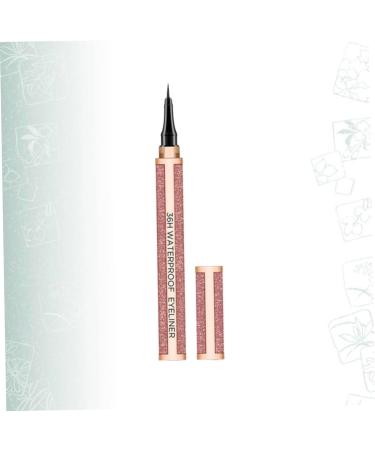 Healvian 1 Piece Waterproof Eyeliner Pencil Black Makeup Dot Liquid Eyeliner Pen Waterproof Waterproof Waterliner Fine 135*3 CM as shown - Buy Online on GoSupps.com
