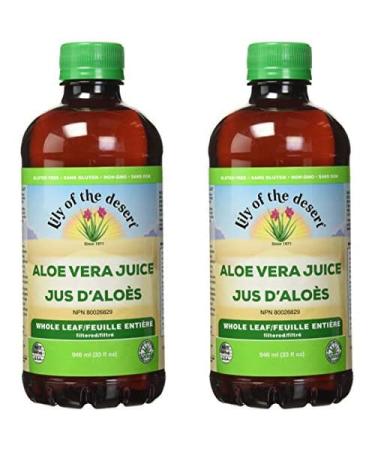 Lily of the Desert Aloe Vera Juice Whole Leaf Filtered 32 fl oz (946 ml)