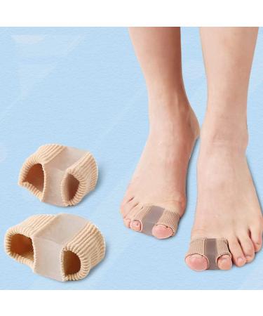 Cohaeli Bunion Corrector 4Pcs Set - Orthopedic Toe Separators & Splint for Hallux Valgus - Foot Care Supplies - Size L 6x3.2cm - Buy Online on GoSupps.com