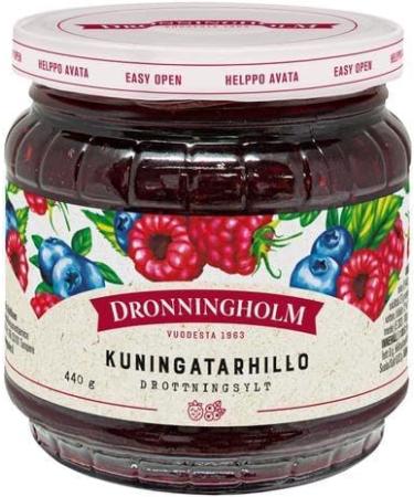 Dronningholm Jam 330g-440g (Pack of 6-10) -Pick Any 6-10 jars from Many Flavors Finnish Jam Mix Set in a S p s p Box SOPOSOPO - Buy Online on GoSupps.com