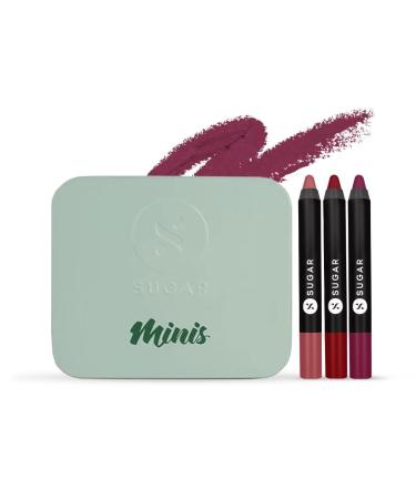 SUGAR Cosmetics Matte As Hell Mini Sets - Nude Nude Set