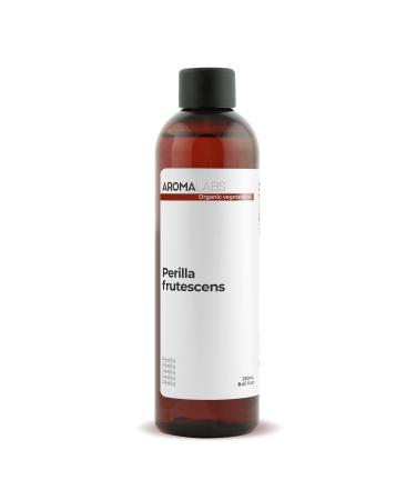 Organic Perilla Vegetable Oil - 250 ml - 100% Pure Natural Cold Pressed and Cosmos Certified - Aroma LABS (French Brand)