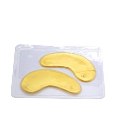Anti-Aging 24K Gold Collagen Eye Masks - 20 Pairs of Crystal Gel Patches for Youthful Skin - Buy Online on GoSupps.com