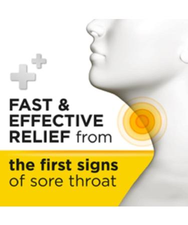 Strepsils Honey & Lemon Lozenges 16s | Gluten Free Sore Throat Relief | Soothes & Fights Infection | Works in 5 Mins - Buy Online on GoSupps.com