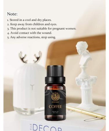 100% Pure Aromatherapy Coffee Essential Oil 10ml for Diffusers Massage Skin & Hair Care | International Shipping - Buy Online on GoSupps.com