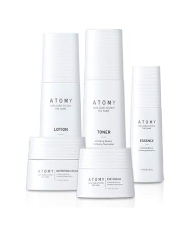 Atomy Skin Care System THE FAME - Unfading Beauty, Unfading Reputation-Lotion.toner,Essence,Eye cream,Nutrition Cream-Korean made6 1 Count (Pack of 1)