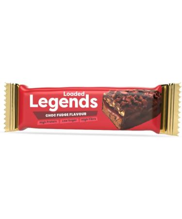 THE PROTEIN WORKS - Loaded Legend Bars | 14g Protein | 12 Packs x 47g | Low Sugar | Chocolate Fudge - Buy Online on GoSupps.com