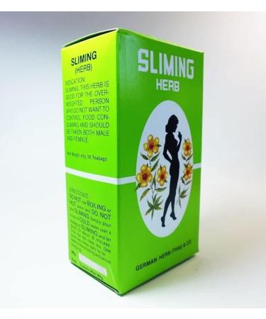 Chinese Slimming Green Tea - 50 Bags Herbal Detox Weight Loss Drink - Buy Online on GoSupps.com