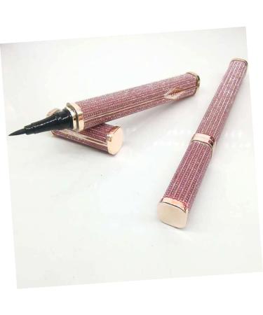 Healeved 2pcs Eyeliner Lash Glue Pen Eye Liner Liquid Liner Black Eye Liner Pencils Eye Makeup Skinned Pink - Buy Online on GoSupps.com