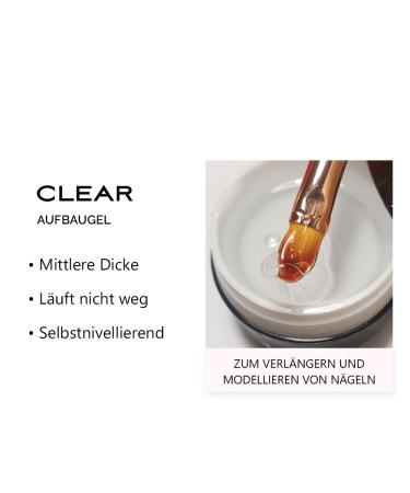 Sincero Salon Assembly Gel - Clear UV Nail Extension & Art Gel (50ml) | Best Acrylic & Color Gel for Nail Modeling - Buy Online on GoSupps.com