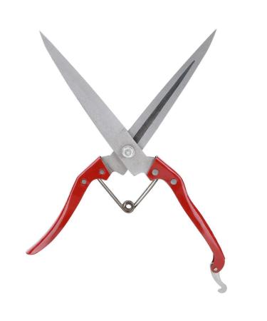 Sheep shears garden scissors multifunctional manual stainless steel sheep shear multifunctional needle-nose plant scissors rose scissors vineyards florist scissors sheep shears comfort tree scissors 30cm