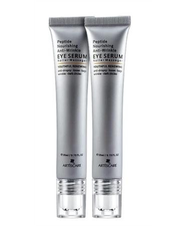 Essence Beauty Anti Aging Serum Visibly Reduces Under-Eye Bags Wrinkles Dark Circles Fine Lines & Crow's Feet Instantly - Instant Wrinkle Remover For Face (Color : 2pcs)